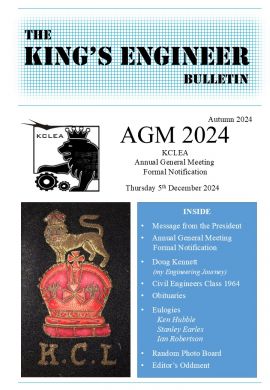 King's Engineer Bulletin No. 13